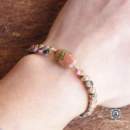 Accessoire Spirituel en Rhodonite - Amour et Bien-être