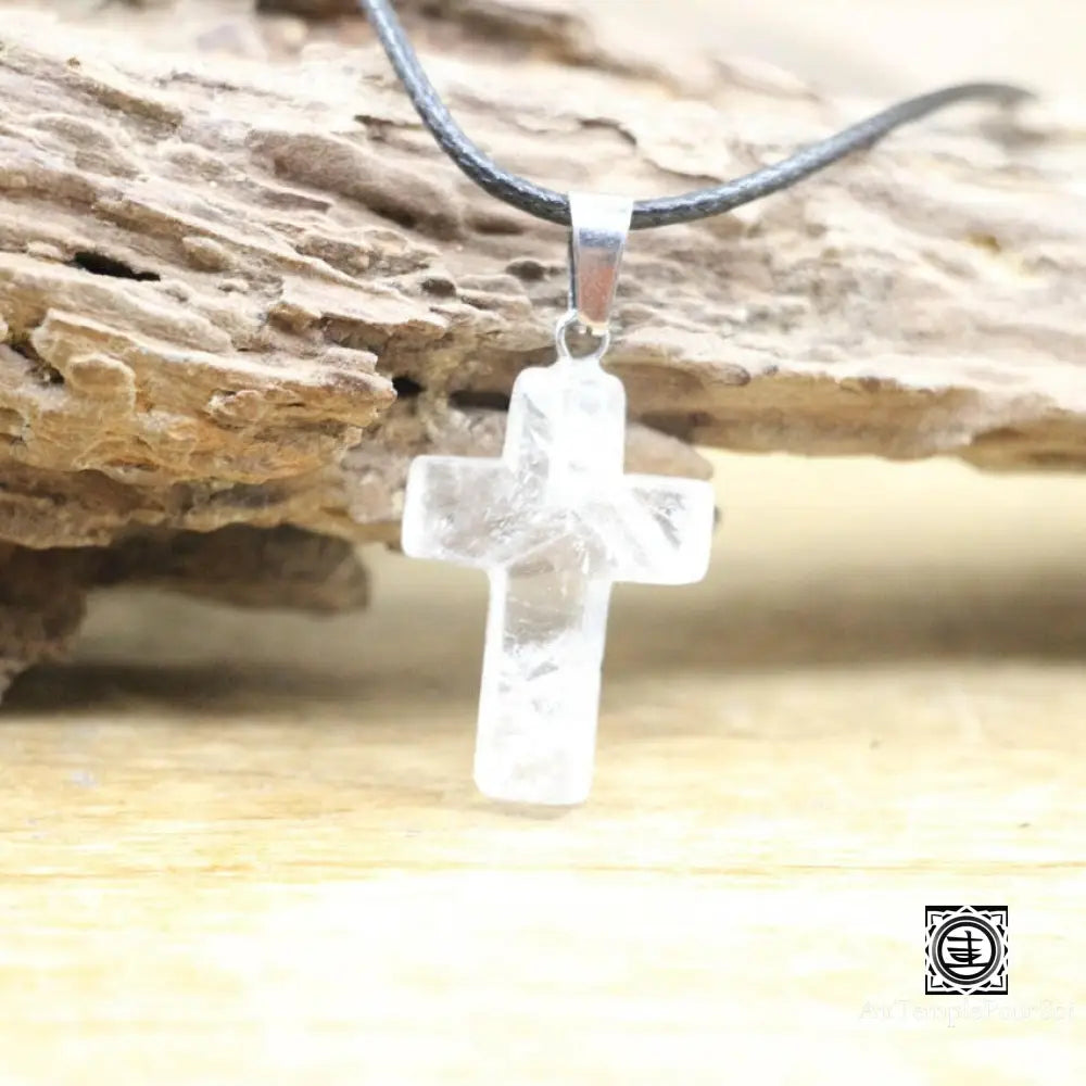 ’Aura’ Pendentif En Pierre Naturelle Quartz Pendentif