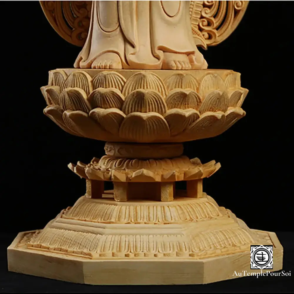 ’Bouddha Tathagata’ - Essence De Guérison En Bois Massif Bouddha