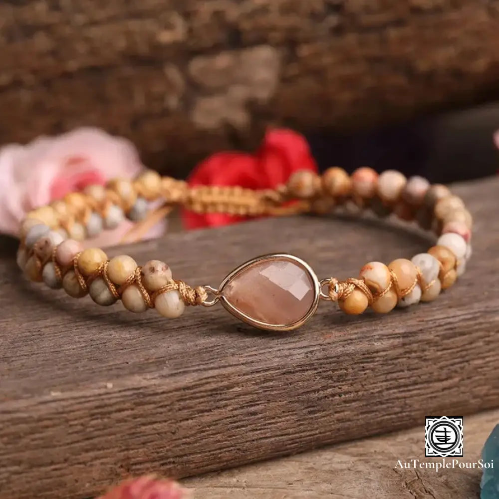 Bracelet en Agate Crazy - Couleurs Vibrante