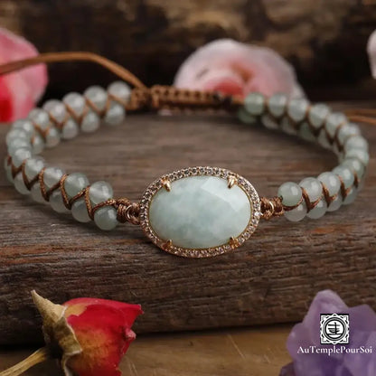 Bracelet en Aventurine - Prospérité et Croissance