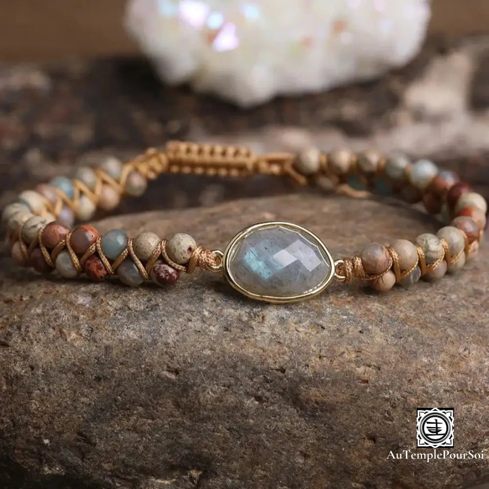 Bracelet en Labradorite - Magie et Protection Pierre Naturelle