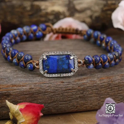 Bracelet en Lapis Lazuli - Expression et Confiance