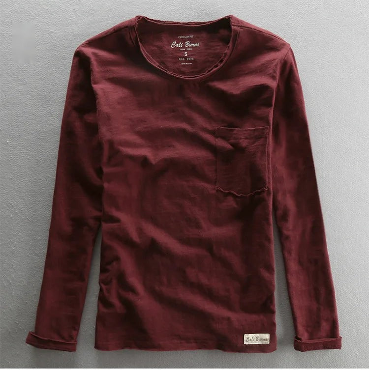 T-shirt Manches Longues en Coton