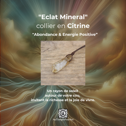 Pack Vitalité et Énergie : Pyrite, Citrine, Grenat