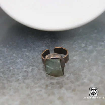 ’Éclat De Fluorite’ Bague Réglable En Fluorite Bague