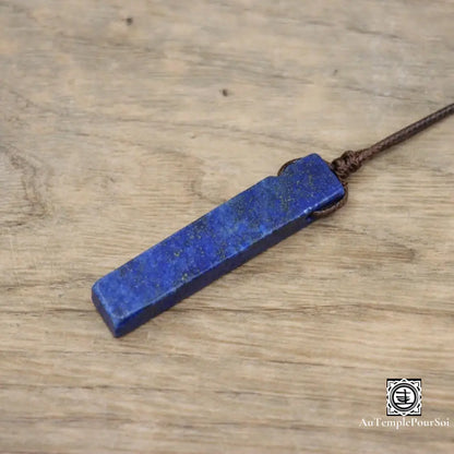 ’Eclat Mineral’ Pendentif En Pierre Naturelle Lapis Lazuli Pendentif