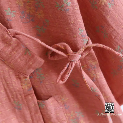 ’Éclat Pastel’ Kimono Pour Femme - Confort Luxueux Et Style Épuré