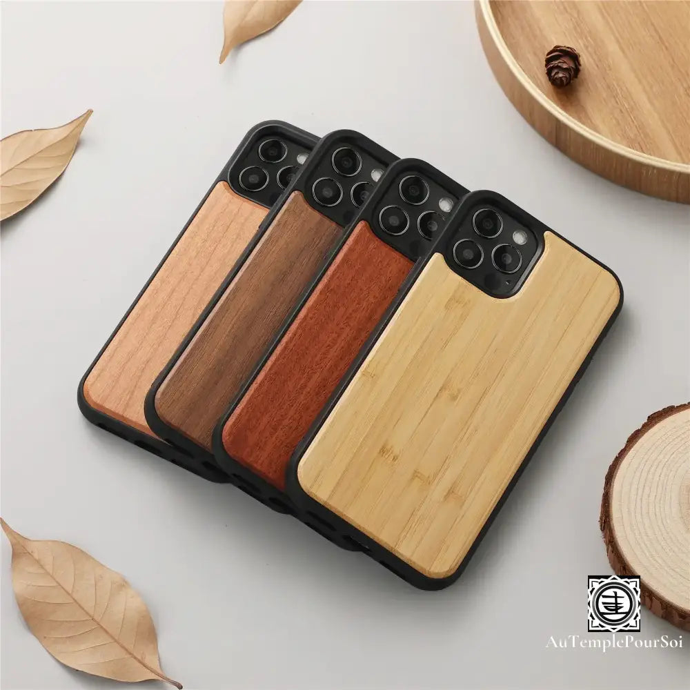 ’Écrin Naturel Boisé’ - Coque Pour Iphone Coque-Telephone