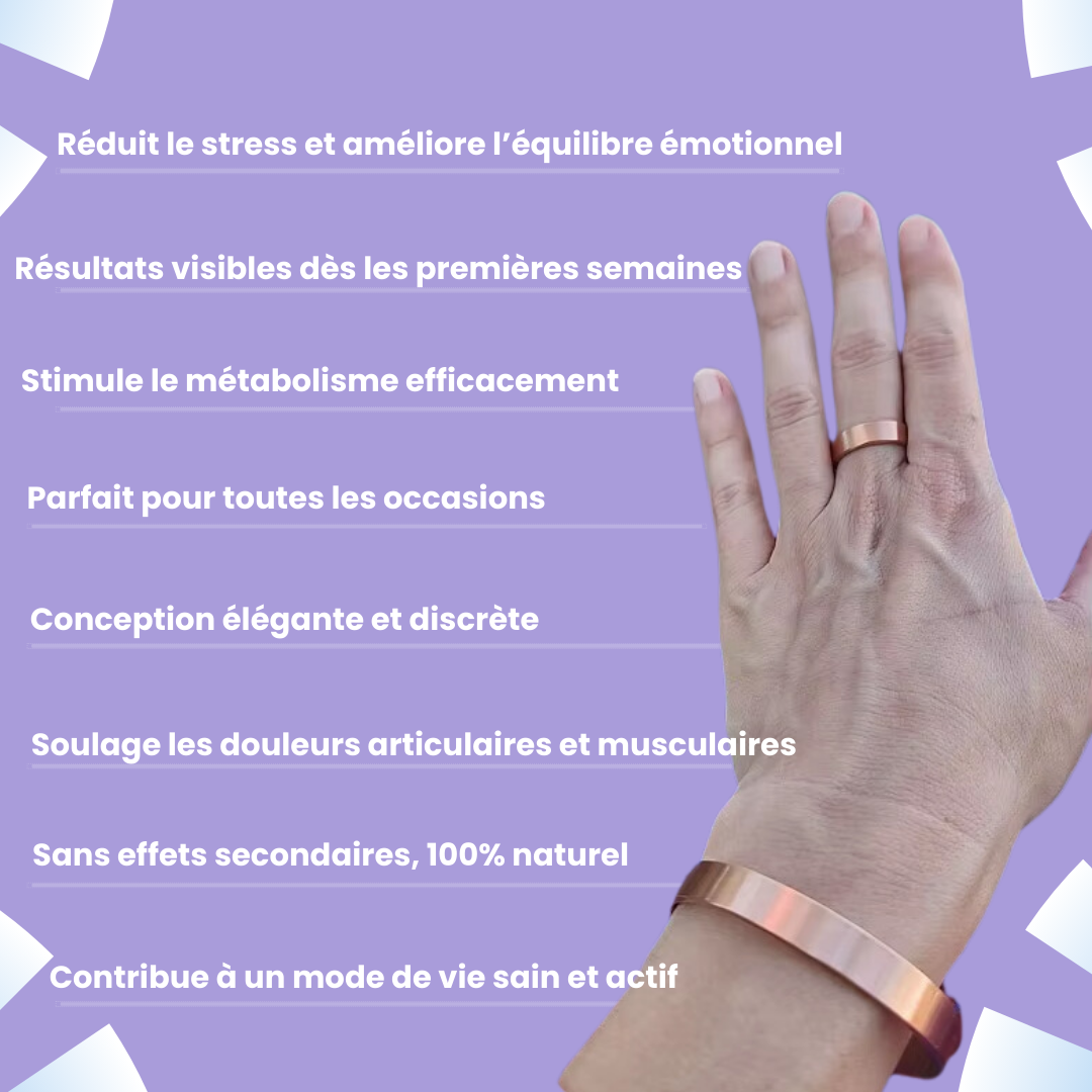 Ensemble de Santé Bague et Bracelet