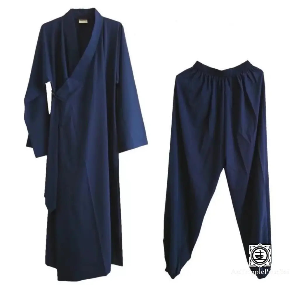 Ensemble Traditionnel Taoïste – Tenue Zen En Coton Pour Méditation Et Pratiques Spirituelles