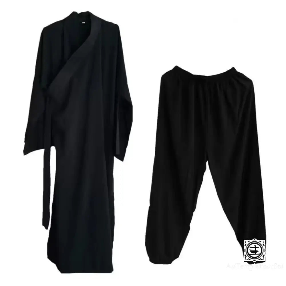 Ensemble Traditionnel Taoïste – Tenue Zen En Coton Pour Méditation Et Pratiques Spirituelles