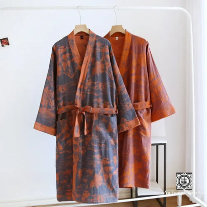 ’Hakugai’ Kimono Floral Léger - Élégance Et Confort Pour Toutes Saisons