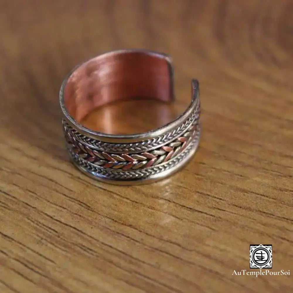 ’Harmonie De Shangri - La’ - Anneau Tibétain Ajustable Bague - Tibet