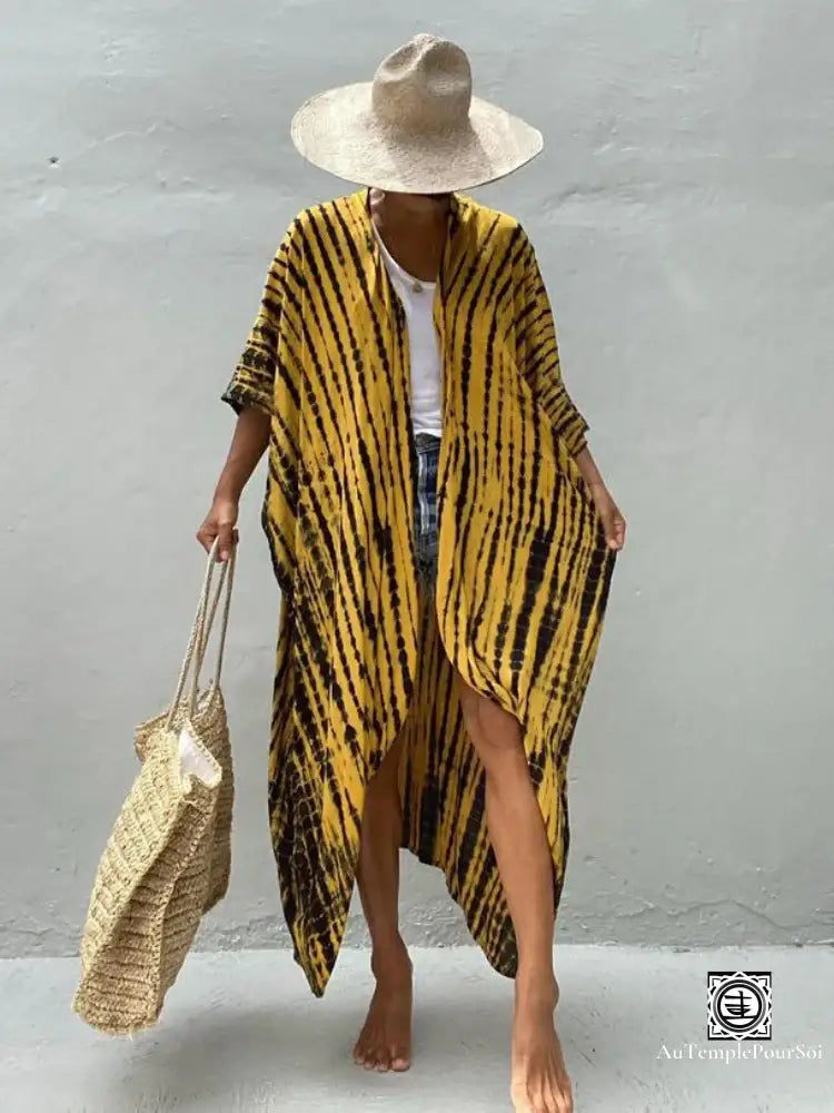 Kimono De Plage Pour Femme - Couvre-Maillot Tendance Et Élégant