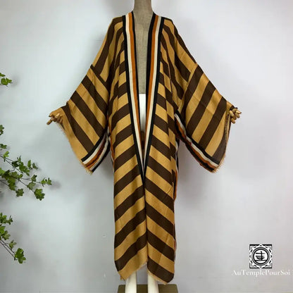 Kimono ’Éclat Urbain’ Jaune / Unique