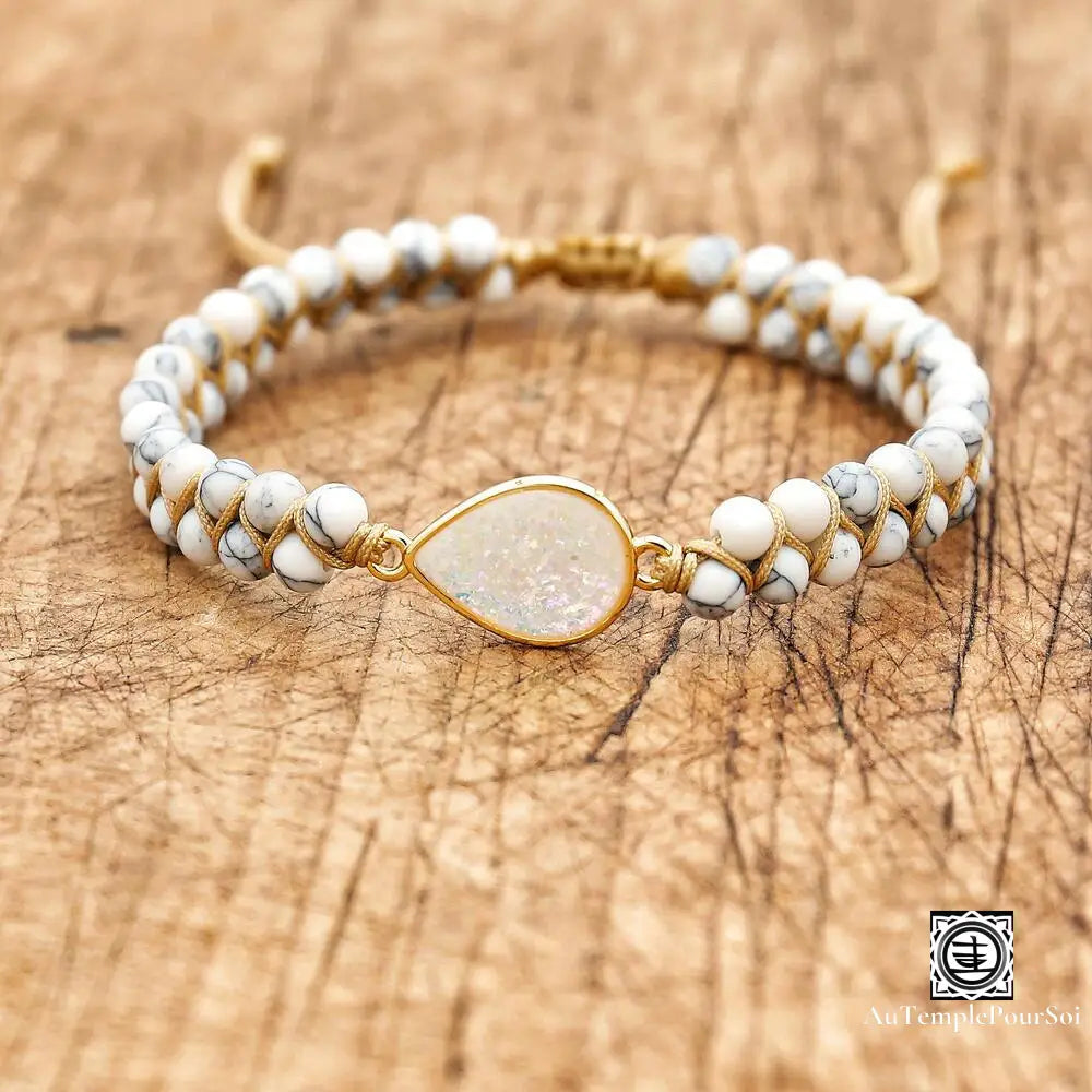 Bracelet Lueur de Lune en Opale Lumineuse