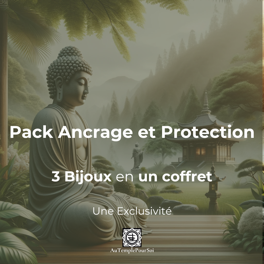 Pack Anclaje y Protección: Turmalina, Ojo de Tigre, Obsidiana 