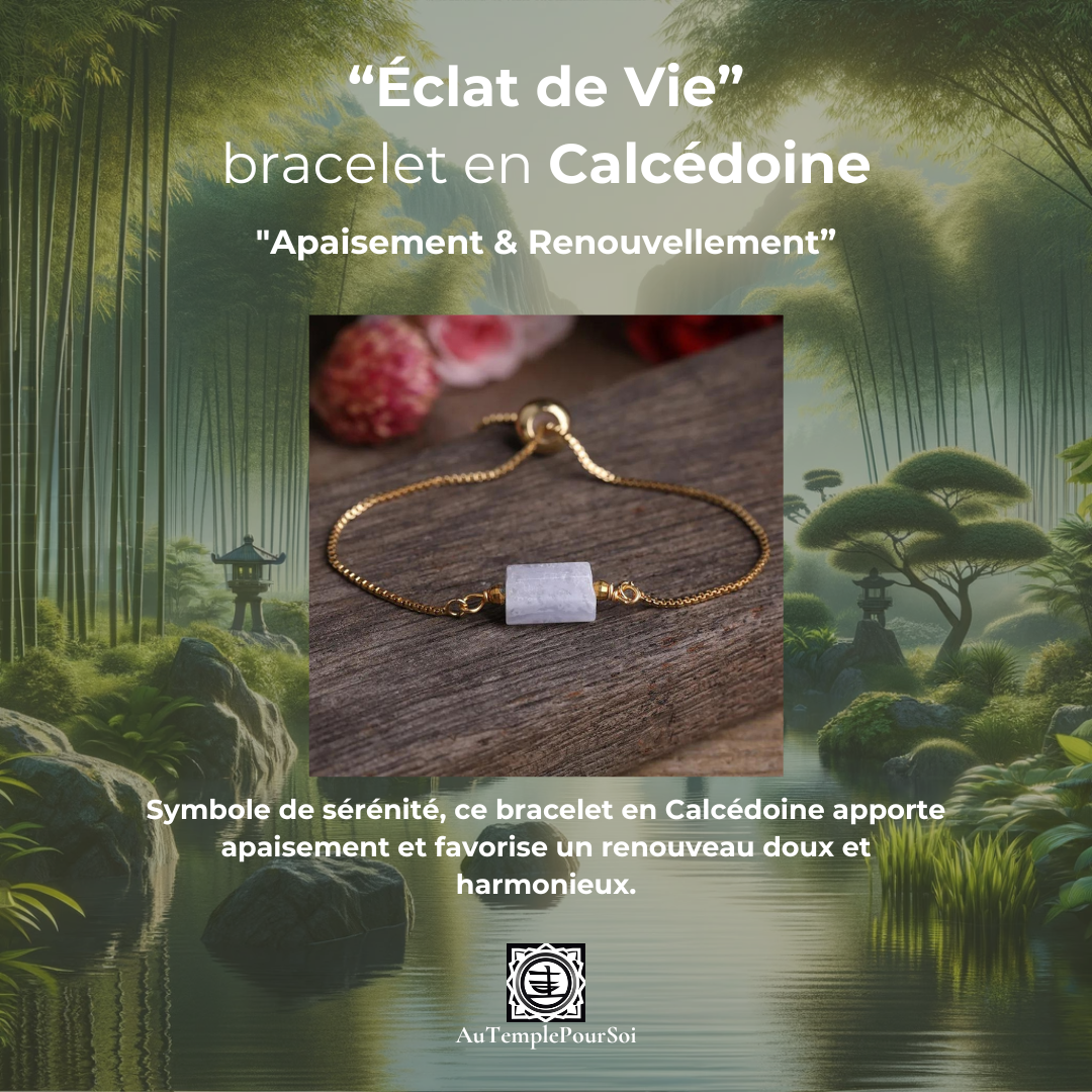 Pack Purification et Renouveau : Cristal de Roche, Calcédoine, Pierre de Lune