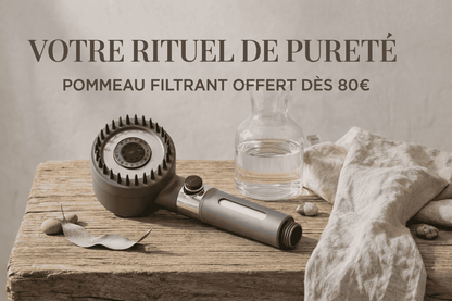 Pommeau de Douche Filtrant Zen - Révélez la Pureté de Votre Peau et de Vos Cheveux
