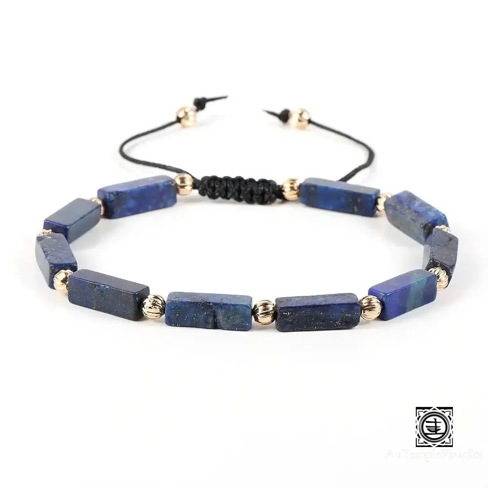 Bracelet en Lapis Lazuli - Sagesse et Vérité