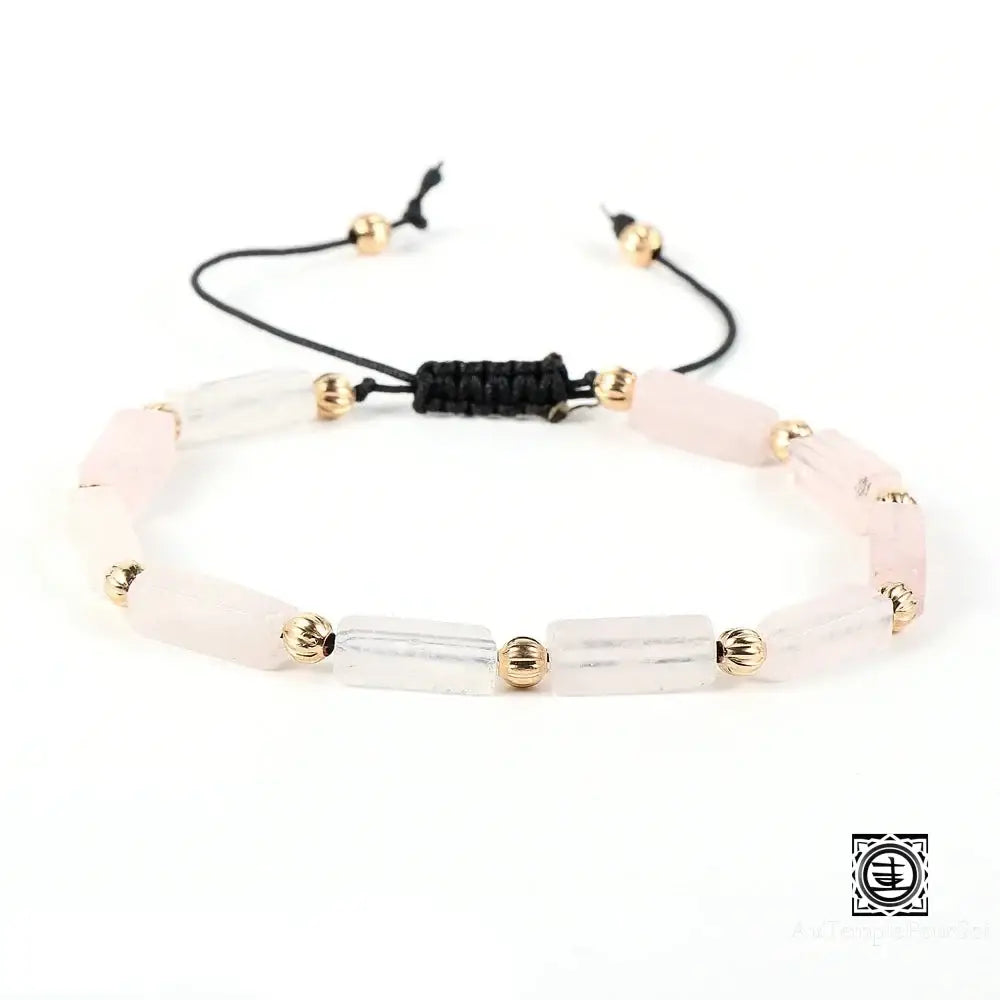 Bracelet en Quartz Rose - Amour et Apaisement