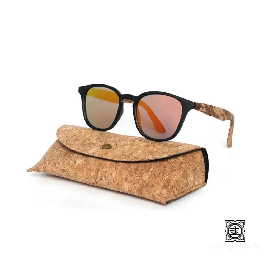 Monture en bois éthique pour lunettes de soleil élégantes