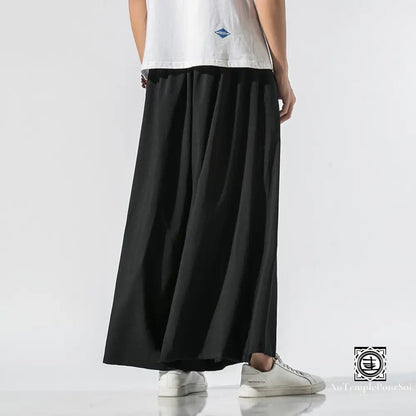 ’Ryouichi’ Pantalon En Coton Bas-Homme