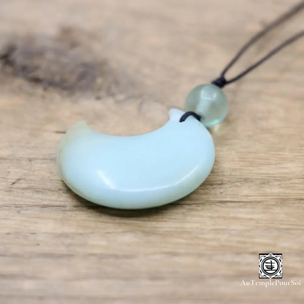 ’Sérénité Astrale’ Pendentif En Pierre Naturelle Amazonite Pendentif