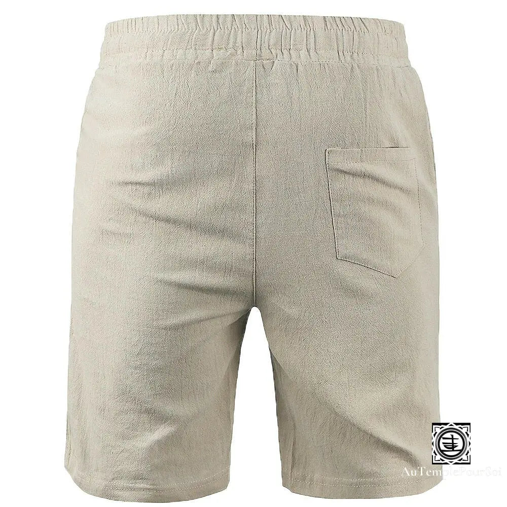 Short ’Paisible’ En Lin Homme