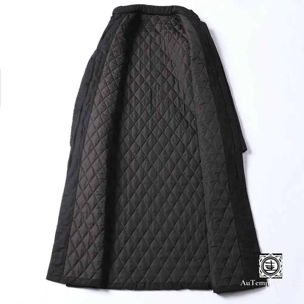 ’Simple’ Manteau Long Traditionnel En Coton Manteau