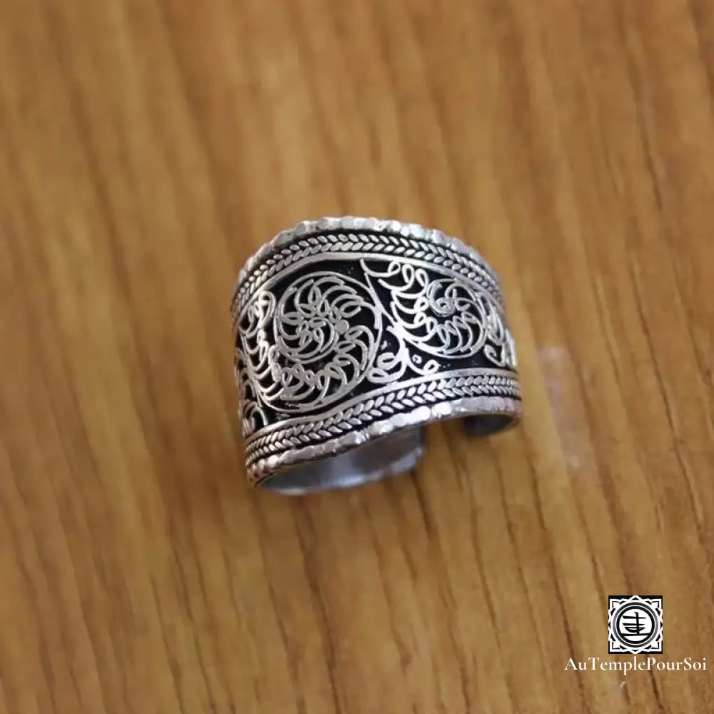 ’Spirale De Shambhala’ - Bague En Argent Tibétain Bague - Tibet