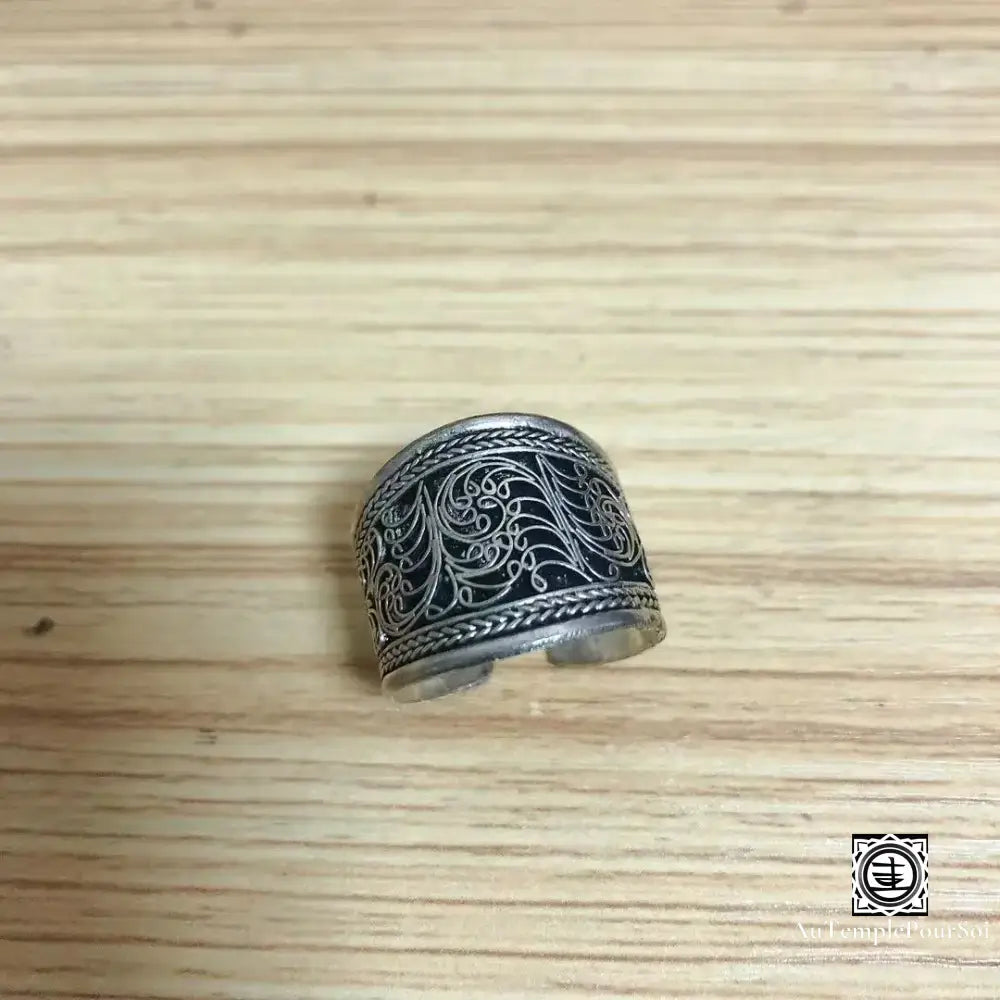 ’Spirale De Shambhala’ - Bague En Argent Tibétain Bague - Tibet