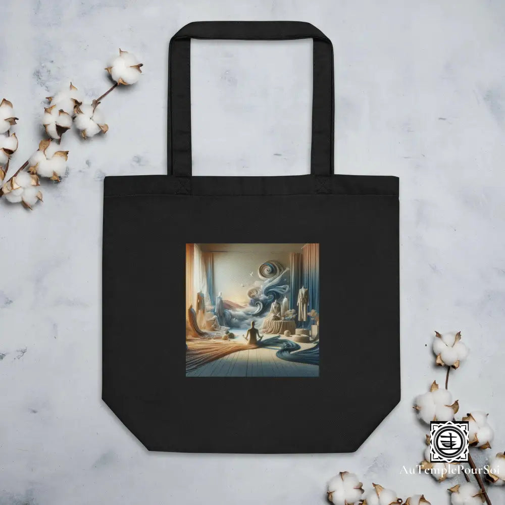 Tote Bag Bio ’L’atelier De Soi’ Noir