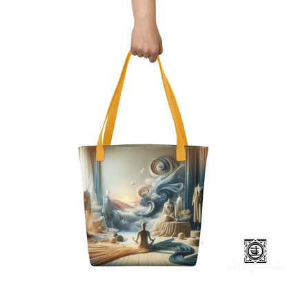 Tote Bag ’L’atelier De Soi’ Jaune