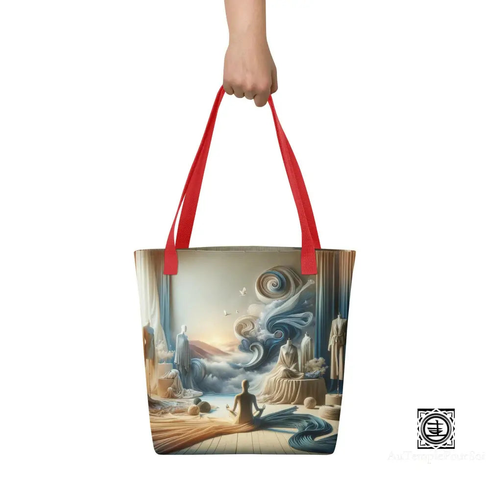 Tote Bag ’L’atelier De Soi’ Rouge