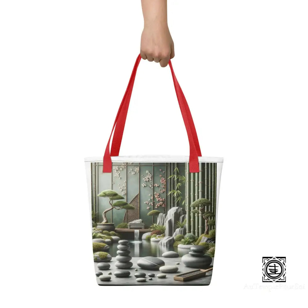 Tote Bag ’Zen’ Rouge