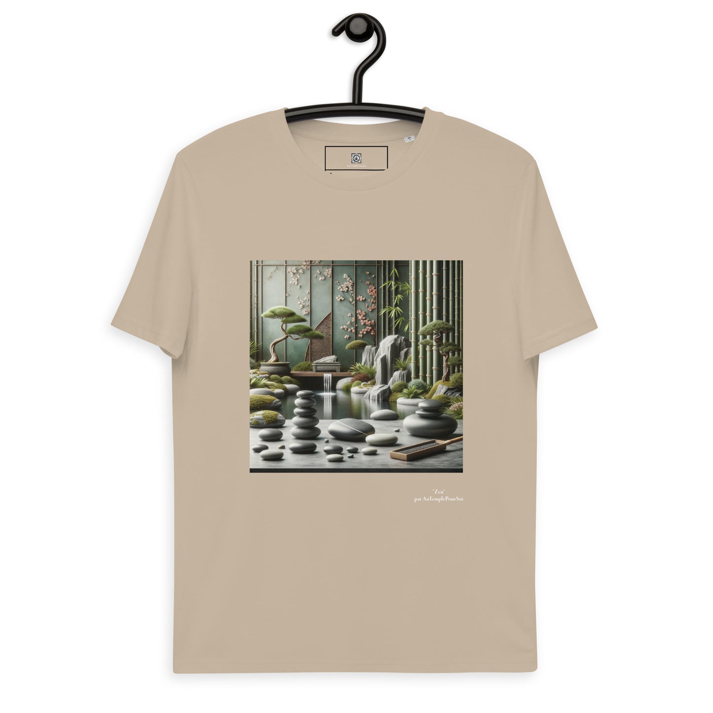 CAMISETA UNISEX “ZEN” DE ALGODÓN ORGÁNICO PREMIUM | COLECCIÓN ATPS 24"