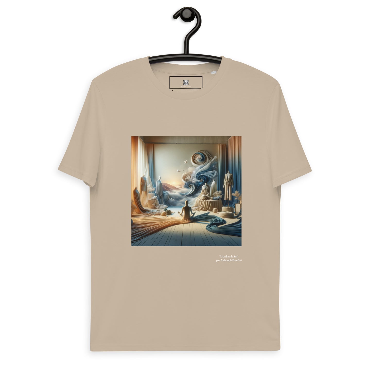 Camiseta unisex “L’Atelier de Soi” de algodón orgánico premium | Colección ATPS 24"