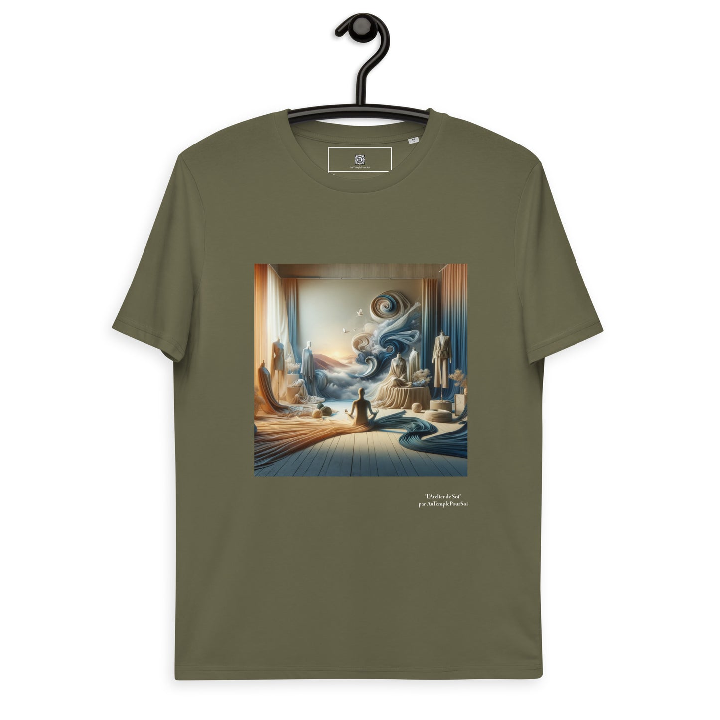 Camiseta unisex “L’Atelier de Soi” de algodón orgánico premium | Colección ATPS 24"