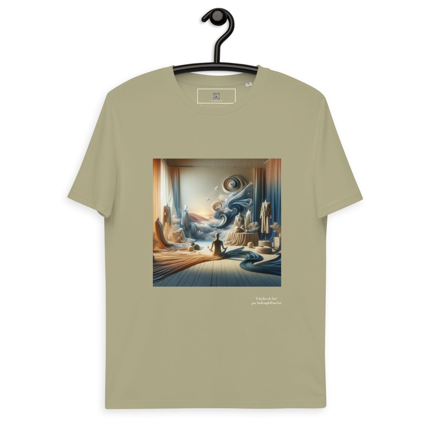 Camiseta unisex “L’Atelier de Soi” de algodón orgánico premium | Colección ATPS 24"