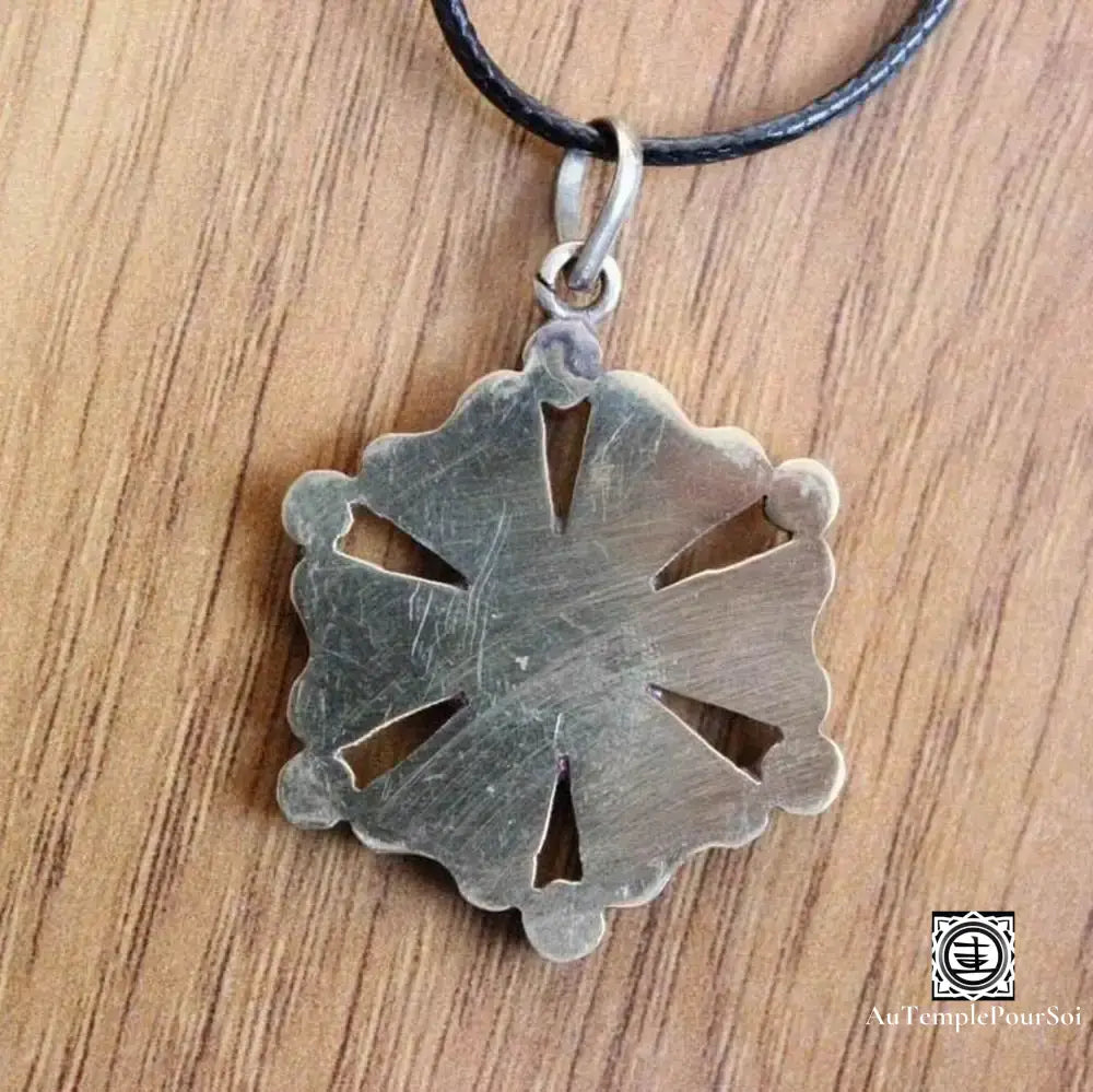 ’Vision Du Dharma’ - Amulette Tibétaine De Sagesse Pendentif - Tibet