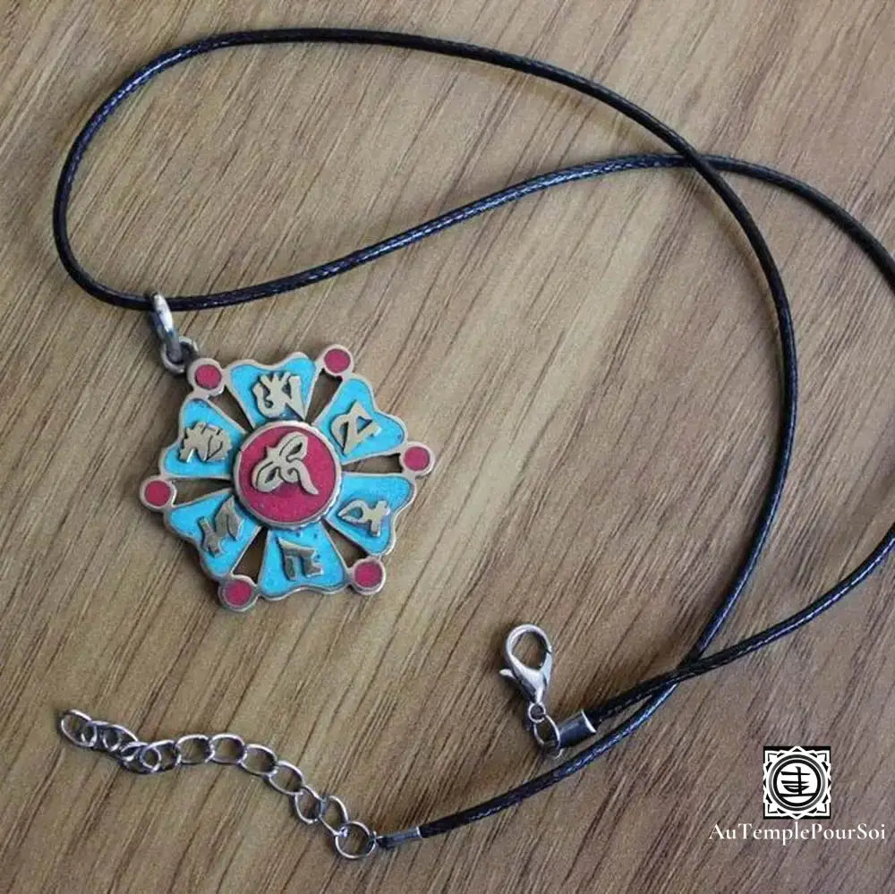 ’Vision Du Dharma’ - Amulette Tibétaine De Sagesse Pendentif - Tibet