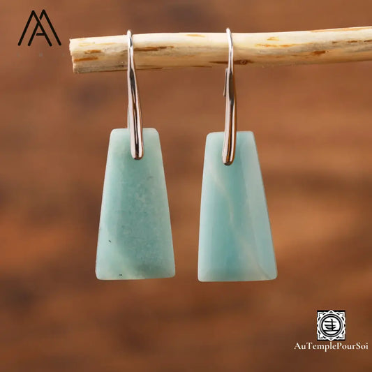 Voiles De Gaïa - Pendants Minéraux Zen Boucle - Oreille