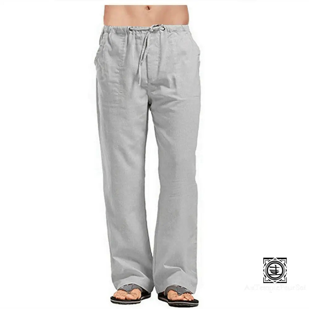 ’Zen’ Pantalon En Lin Homme