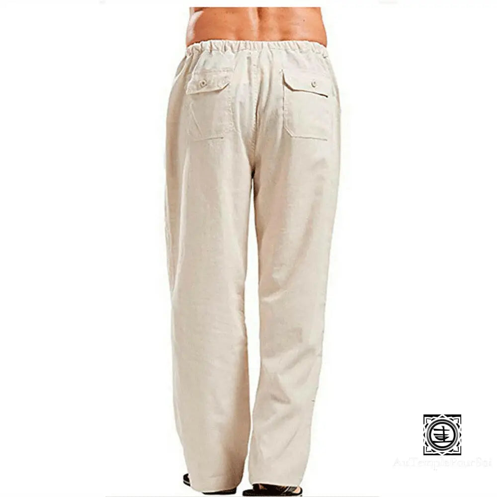 ’Zen’ Pantalon En Lin Homme