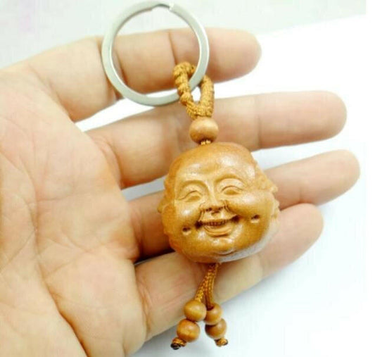 Laughing Buddha Keyring