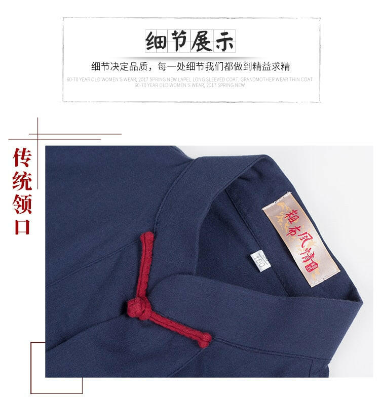 "Hanfu Tang" Traditional Chinese Outfit in Cotton and Linen