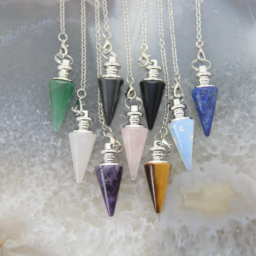 Conical Connection Pendulum in natural stone