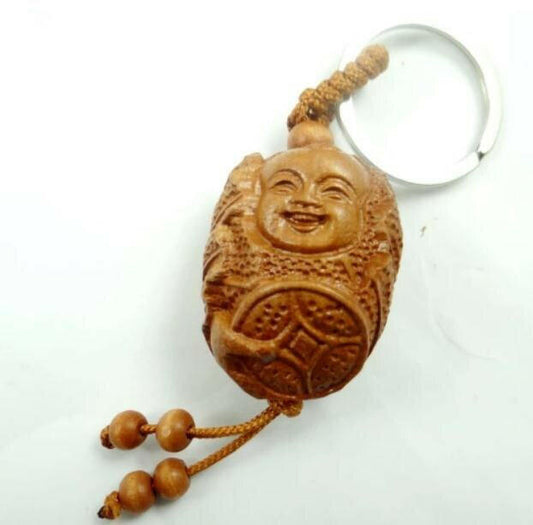 Happy Buddha Keyring